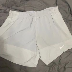 Nike shorts with built in spandex!